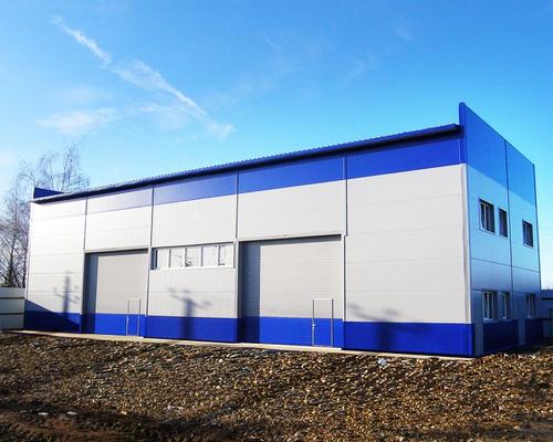 Строительство складских помещений из сэндвич панелей