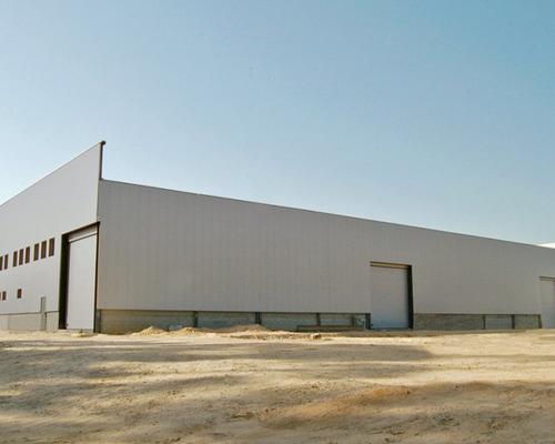 Модульный склад, который быстро строится