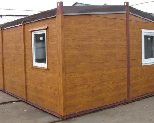 Вагончик, що швидко зводиться з сендвіч-панелей